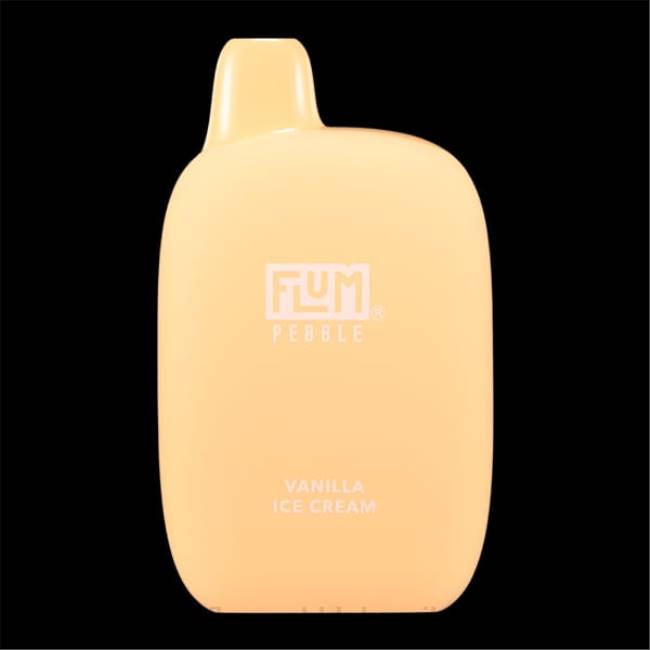 FLUM PEBBLES 6000 baforadas sorvete de baunilha 828A84 | FLUM PEBBLE FLAVORS